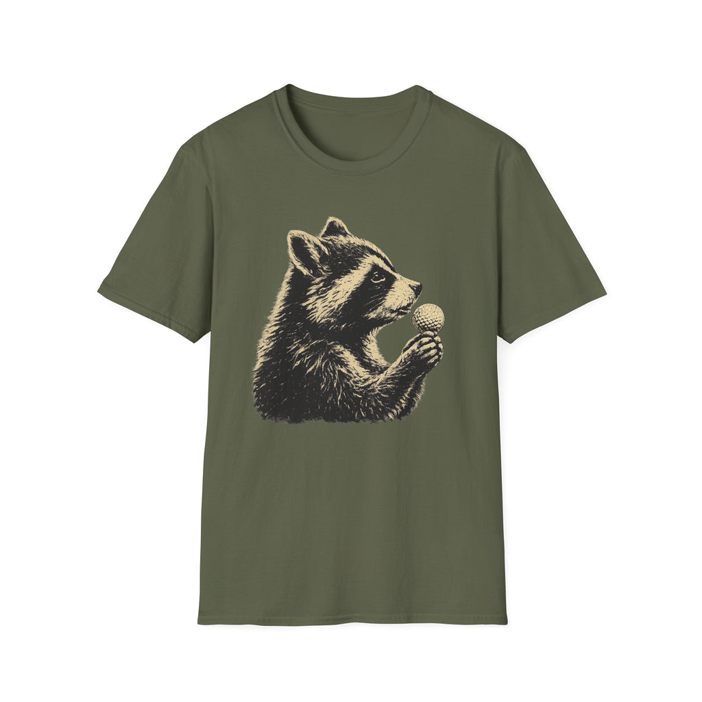 Raccoon Golf Ball T-Shirt