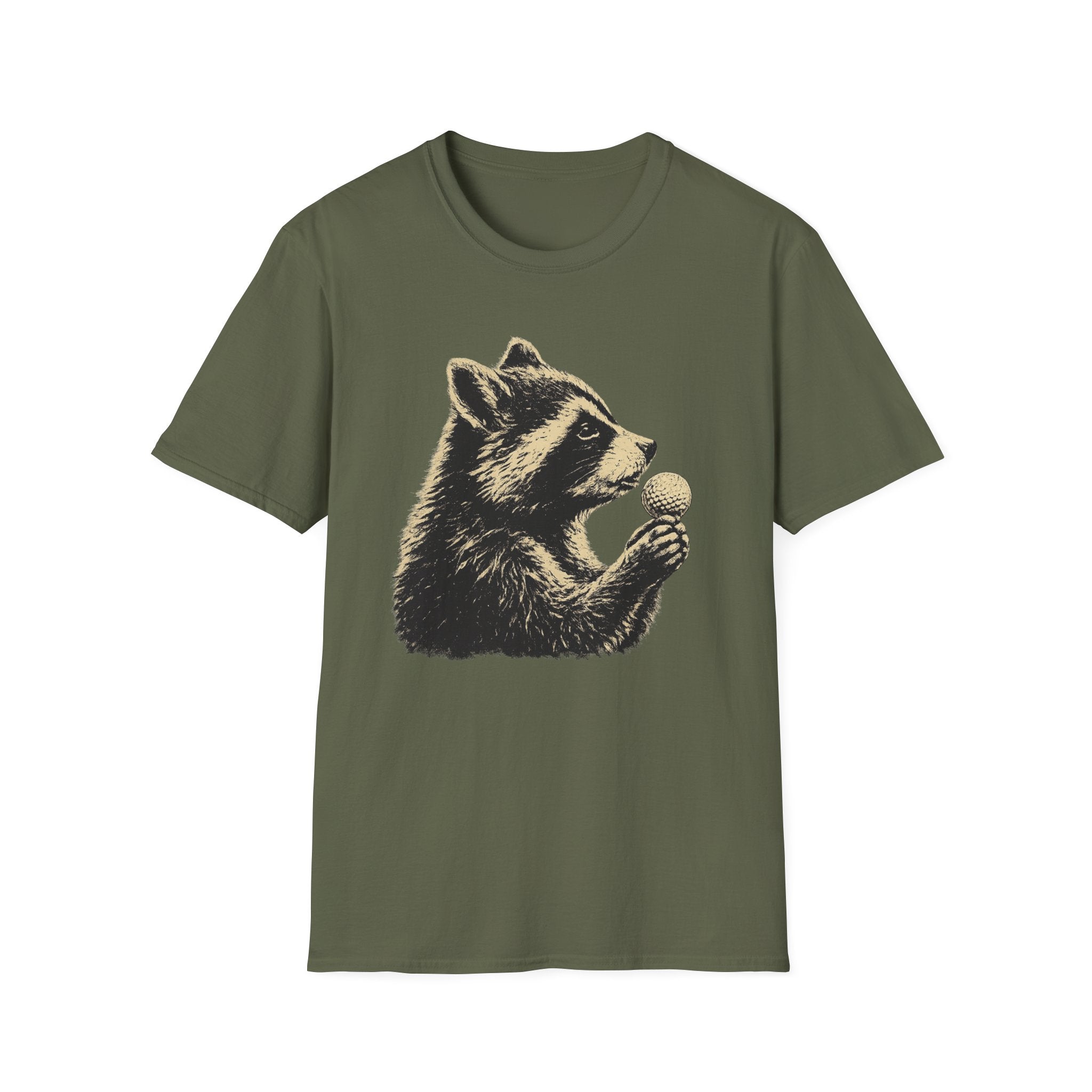 Raccoon Golf Ball T-Shirt