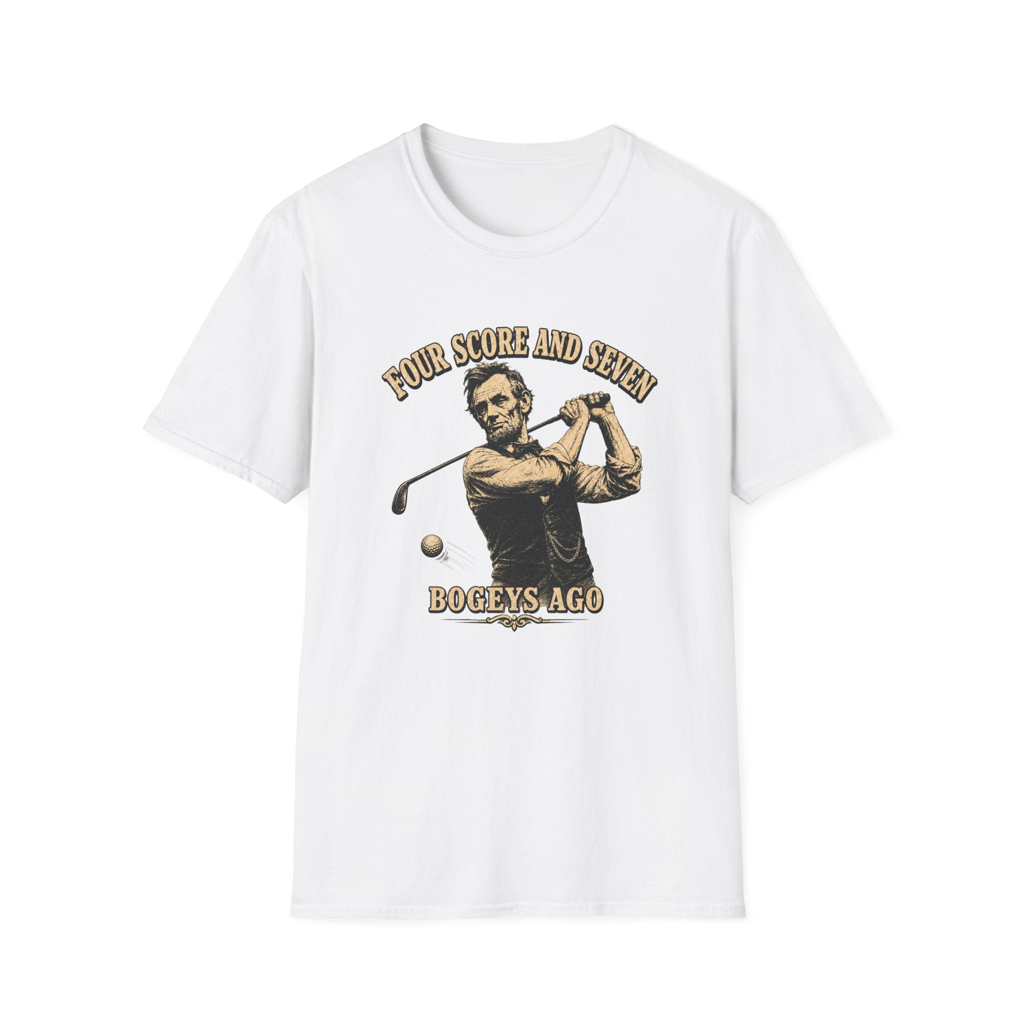 Four Score and Seven Bogeys Ago T-Shirt