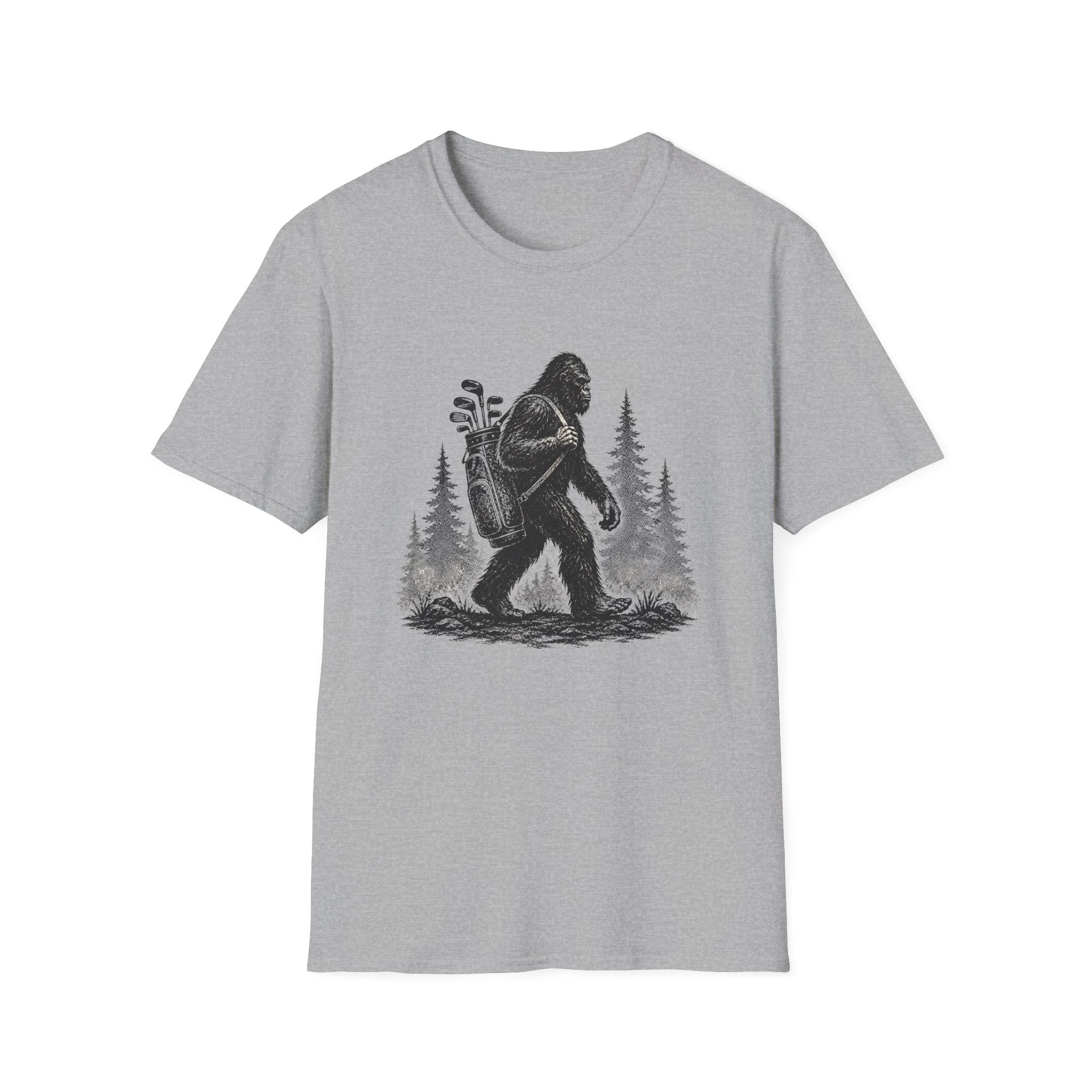 Bigfoot Forest Golf T-Shirt
