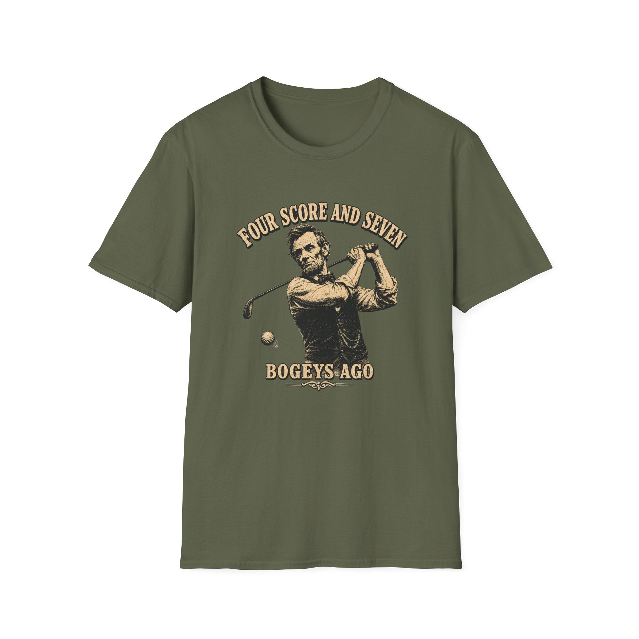 Four Score and Seven Bogeys Ago T-Shirt