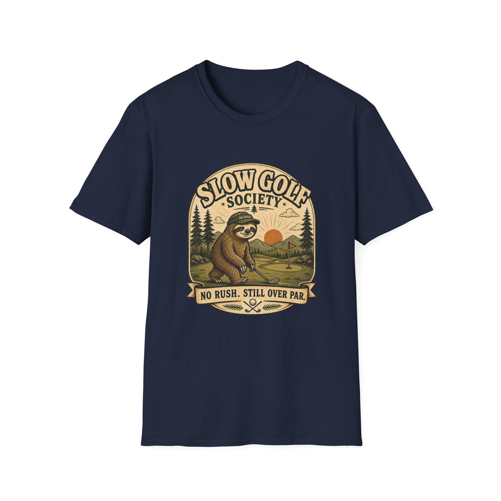 Sloth Slow Golf Society T-Shirt