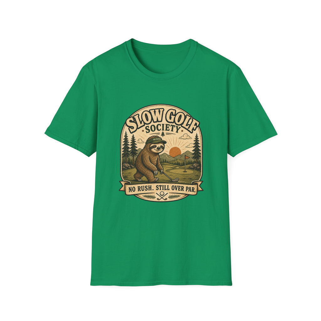 Sloth Slow Golf Society T-Shirt