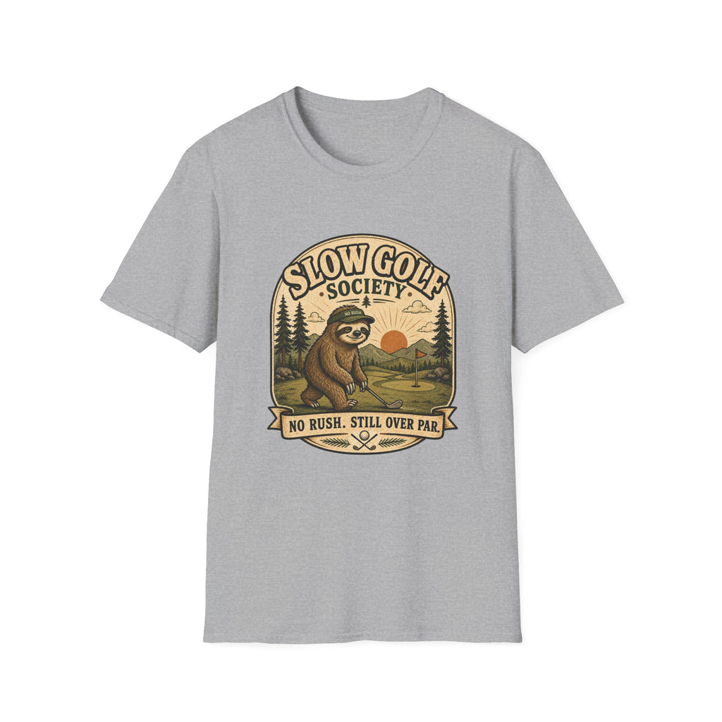 Sloth Slow Golf Society T-Shirt
