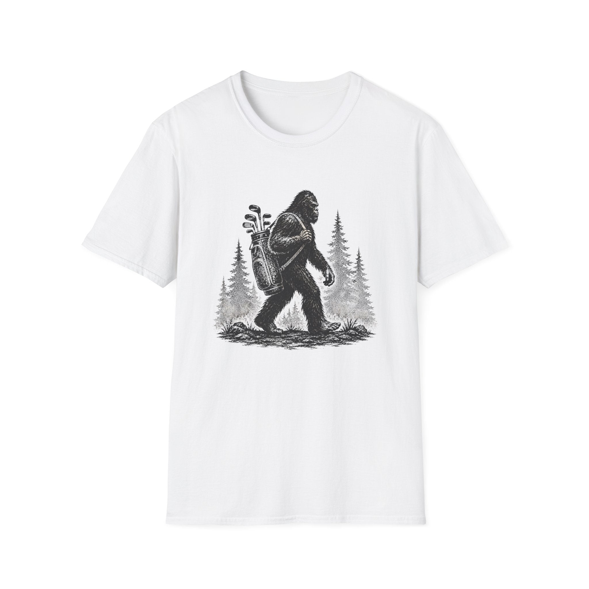 Bigfoot Forest Golf T-Shirt