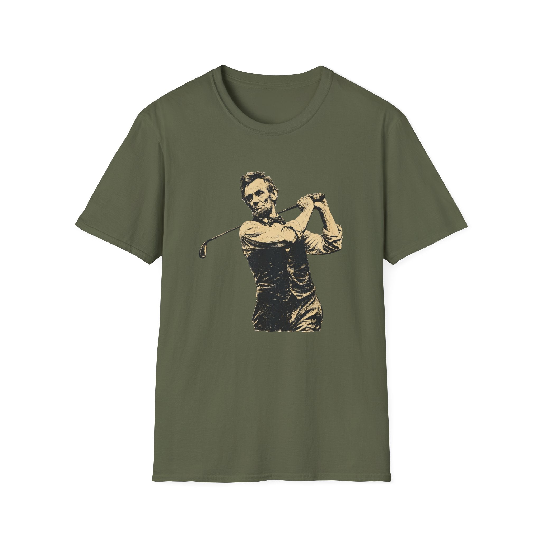 Abraham Lincoln Golfing T-Shirt