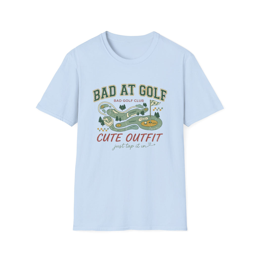 Bad at Golf Cute Outfit T-Shirt