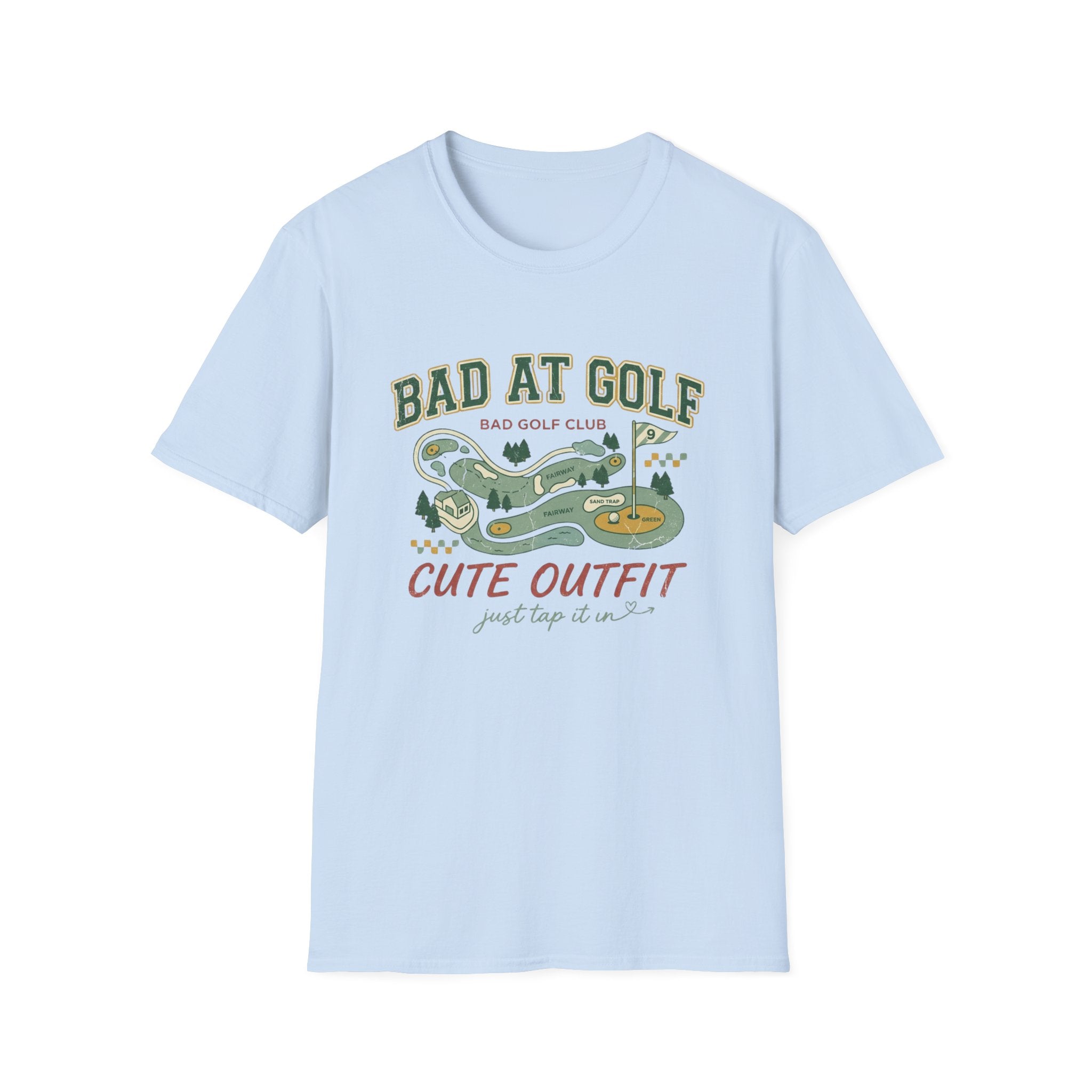 Bad at Golf Cute Outfit T-Shirt