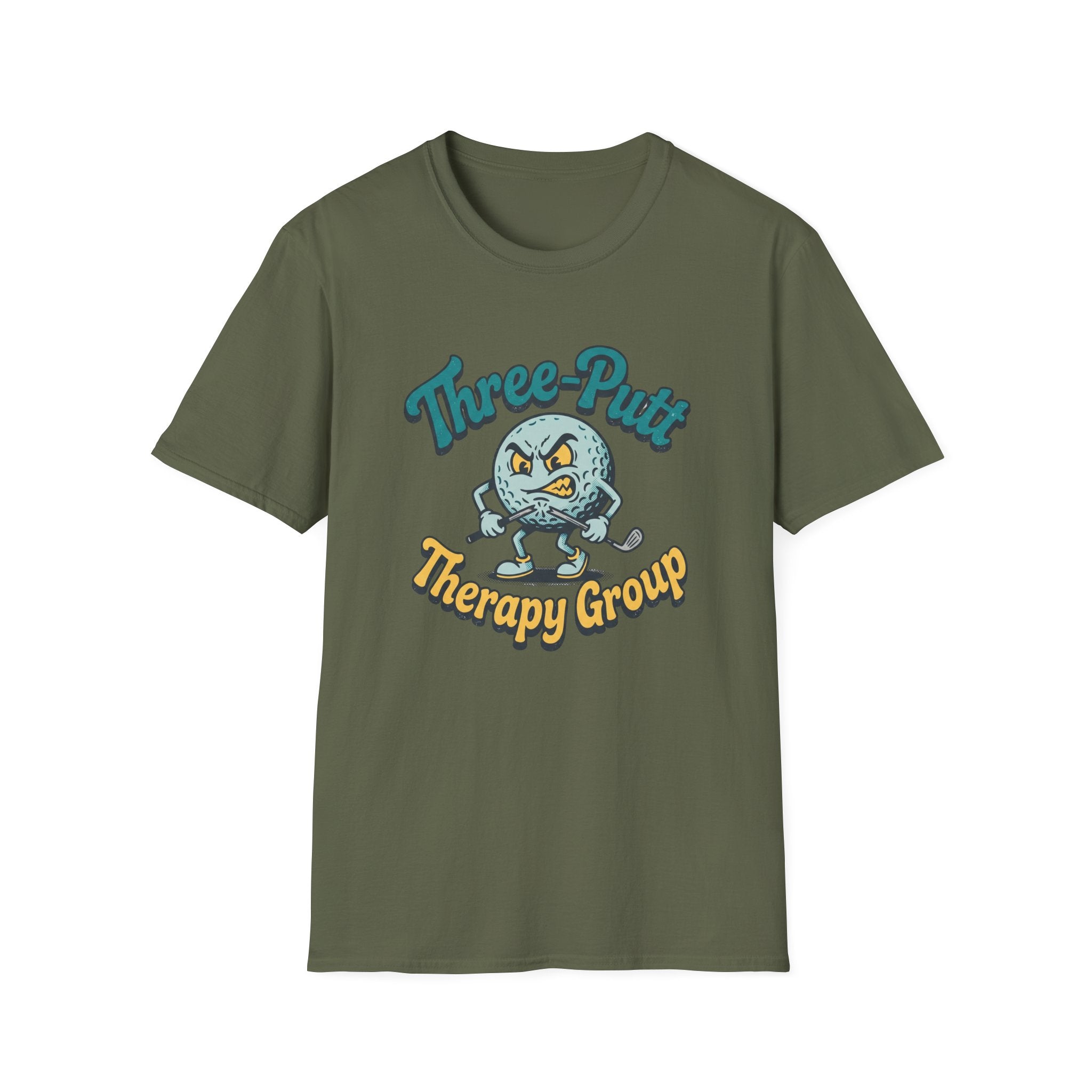 Three Putt Therapy Group T-Shirt