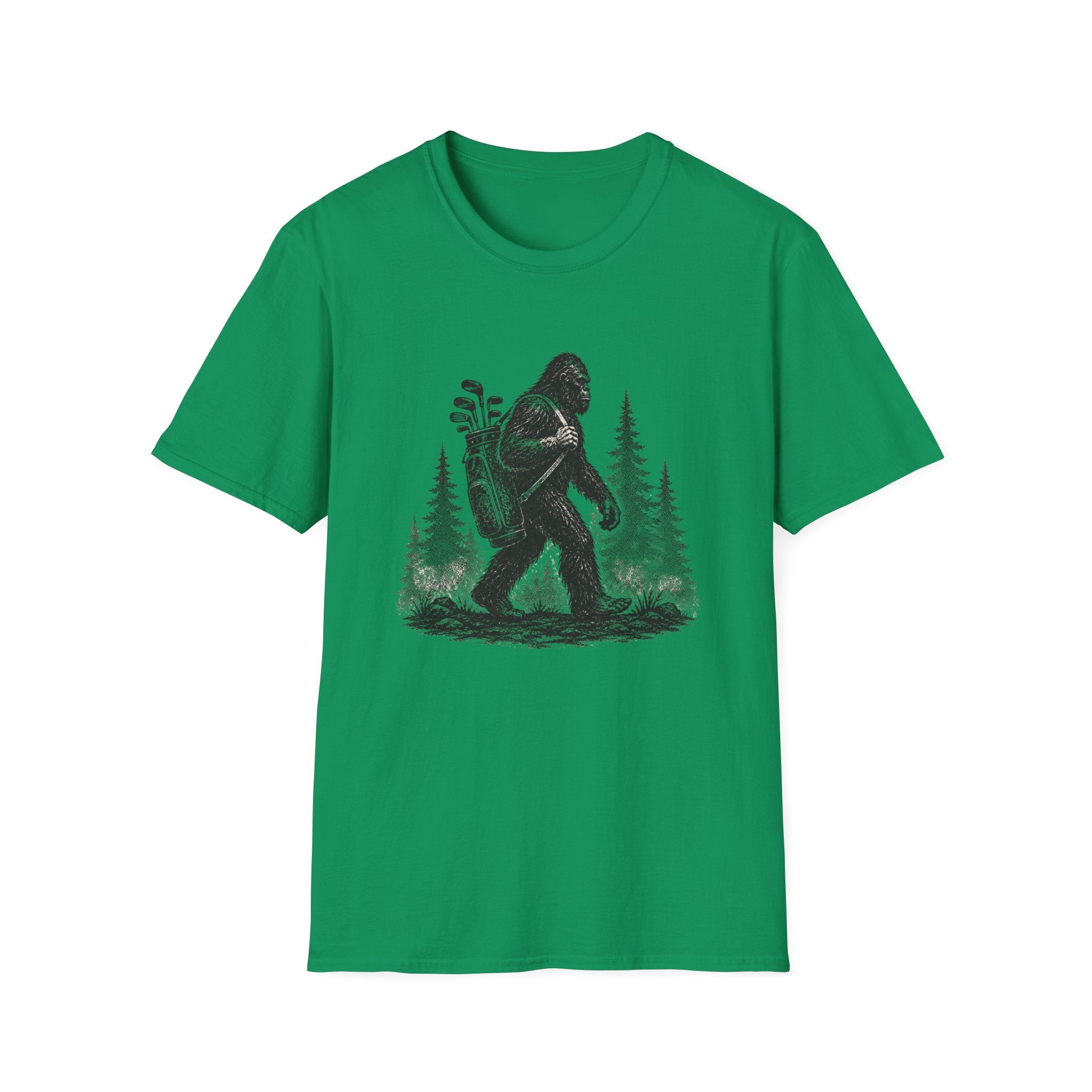 Bigfoot Forest Golf T-Shirt