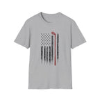 USA Flag Golf T-Shirt