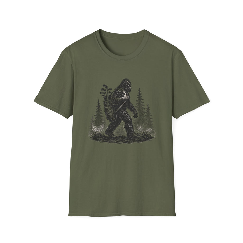 Bigfoot Forest Golf T-Shirt