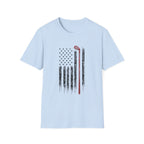 USA Flag Golf T-Shirt