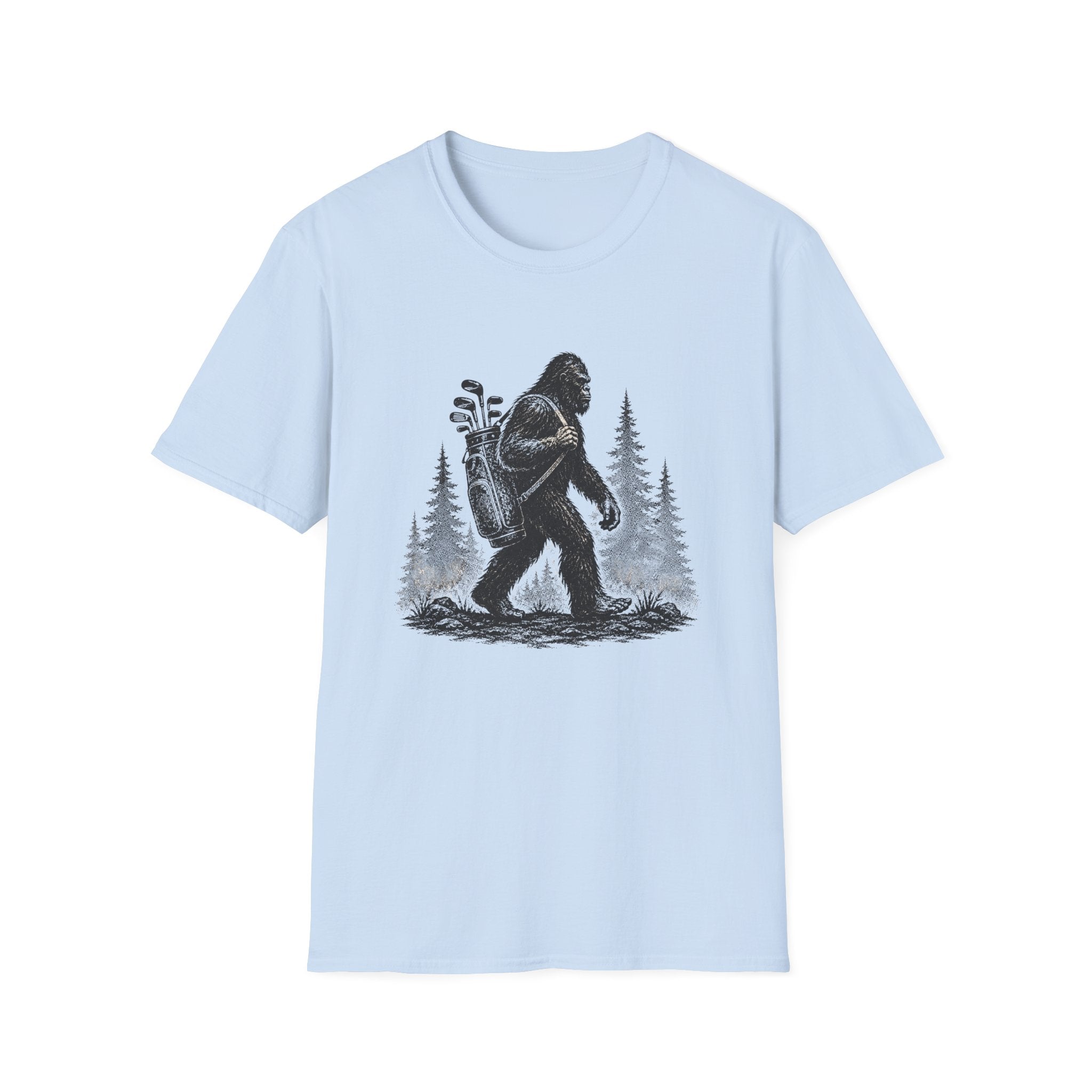 Bigfoot Forest Golf T-Shirt
