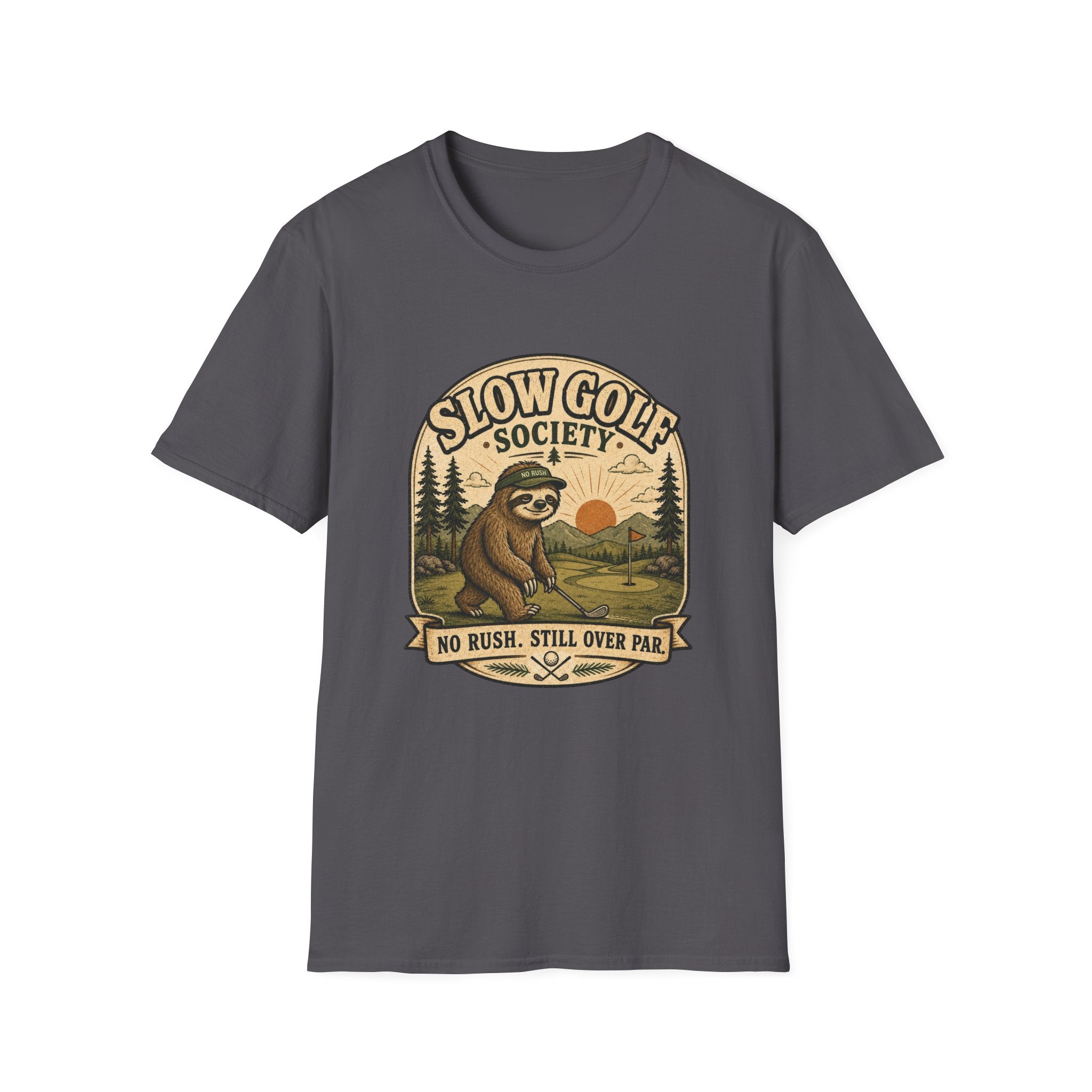 Sloth Slow Golf Society T-Shirt