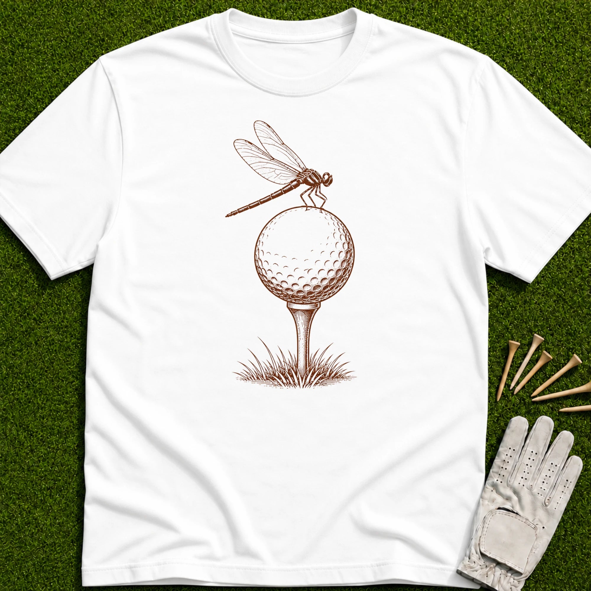 Dragonfly Golf T-Shirt