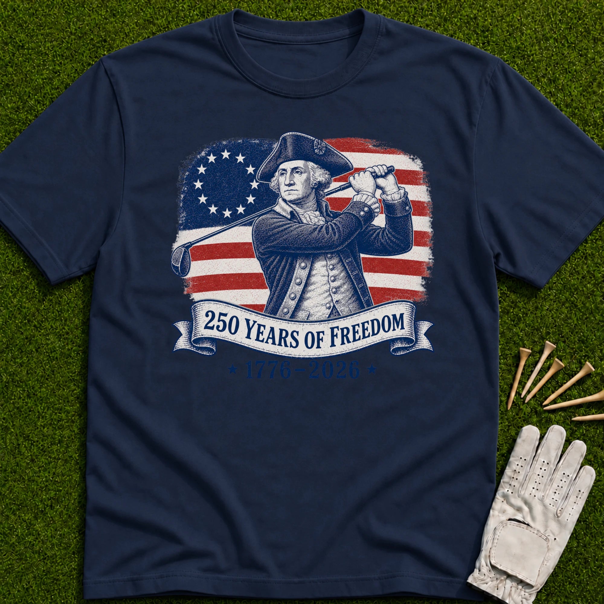 George Washington Golf T-Shirt