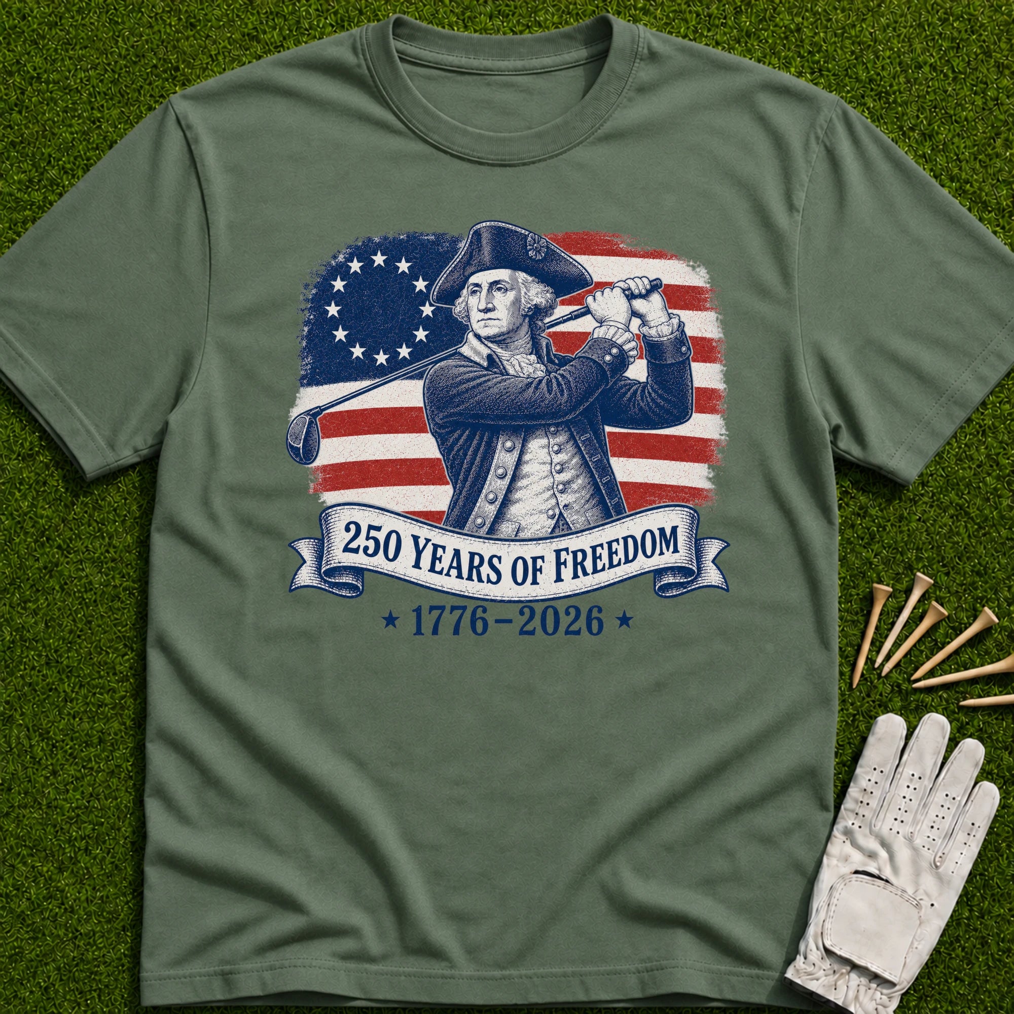 George Washington Golf T-Shirt