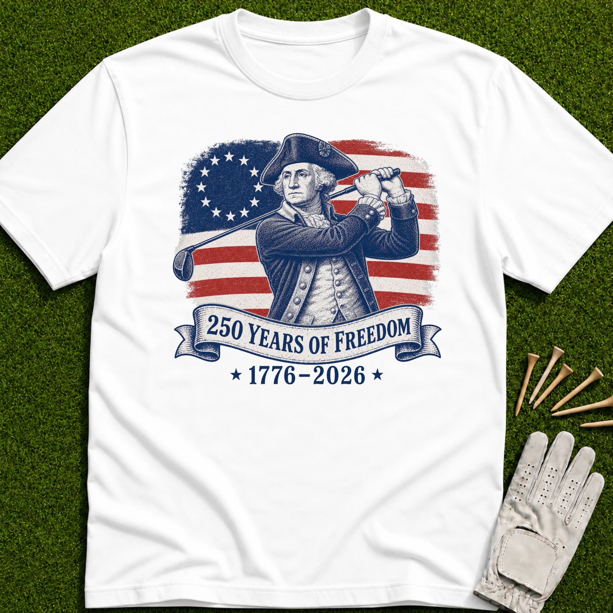 George Washington Golf T-Shirt