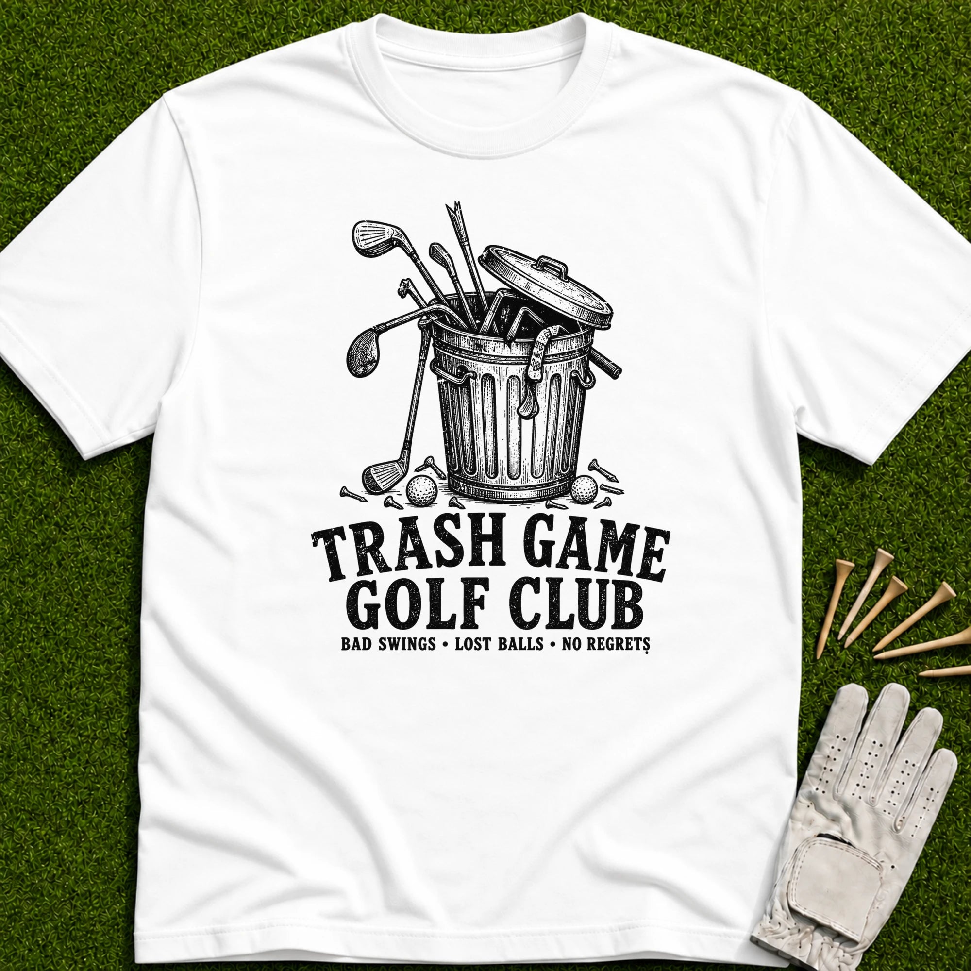 Trash Game Golf T-Shirt